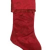 Red Glitter Satin Snowflake Christmas Holiday Stocking With Ruffle 1 Red Glitter Satin Snowflake Christmas Holiday Stocking With Ruffle -Christmas Decorations Shop 2redsnowflakeglitterstocking 95851.1640968327.386.513