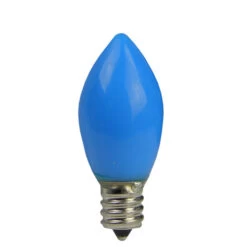 Northlight Pack Of 4 Opaque Blue LED C7 Christmas Replacement Bulbs