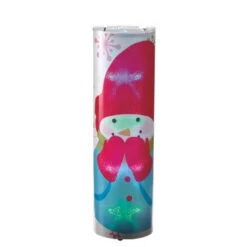 24" Pink And Blue Bashful Snowman LED Color Changing Light Christmas Lantern