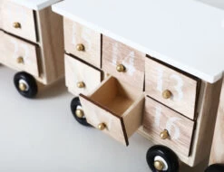 BRUBAKER Reusable Wooden Advent Calendar To Fill - White Locomotive With 24 Doors - DIY Christmas Calendar 18.11 X 3.74 X 4.21 Inches 9 BRUBAKER Reusable Wooden Advent Calendar To Fill - White Locomotive With 24 Doors - DIY Christmas Calendar 18.11 X 3.74 X 4.21 Inches -Christmas Decorations Shop AdventCalendar PETZ171394 4251219616728.3000.002 51230.1633721502