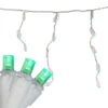 Set Of 70 Green LED Wide Angle Icicle Christmas Lights - 6ft White Wire -Christmas Decorations Shop britestar 39 734 77 2 80451.1595894357