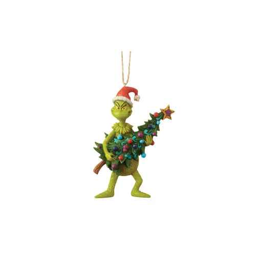 Department 56 Jim Shore Dr Suess Grinch And Tree Christmas Ornament #6004069 3 Department 56 Jim Shore Dr Suess Grinch And Tree Christmas Ornament #6004069