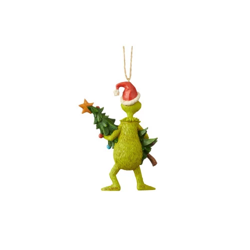 Department 56 Jim Shore Dr Suess Grinch And Tree Christmas Ornament #6004069 4 Department 56 Jim Shore Dr Suess Grinch And Tree Christmas Ornament #6004069 - Image 2