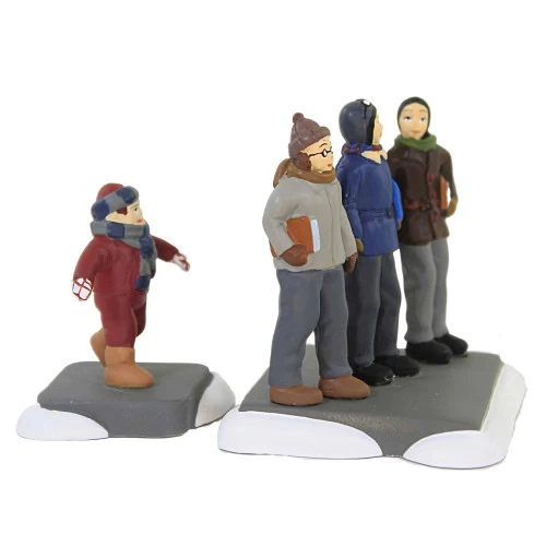 Department 56 Dept 56 A Christmas Story C'mon Guys Wait Up Christmas Figure 4 Department 56 Dept 56 A Christmas Story C'mon Guys Wait Up Christmas Figure - Image 2