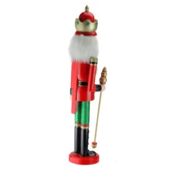 Northlight 24" Red And Green Wooden Christmas Nutcracker King With Scepter 8 Northlight 24" Red And Green Wooden Christmas Nutcracker King With Scepter -Christmas Decorations Shop fmff0xyztsfuuynytliczkctc2t0fleq 59824.1664990623