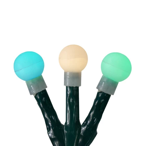 200 Multicolor LED G10 Berry Christmas Lights - 16.5 Ft Green Wire 3 200 Multicolor LED G10 Berry Christmas Lights - 16.5 Ft Green Wire