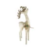 Northlight Lighted Reindeer Outdoor Christmas Decoration - 46.5" - Clear Lights