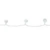 40-Count Cool White Iridescent Snowball LED Christmas Lights - 19.2 Ft White Wire -Christmas Decorations Shop ksa 781344 1 31505.1595942310