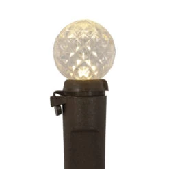 Northlight LED G12 Berry Christmas Lights - Warm White - 16' Brown Wire - 50 Ct -Christmas Decorations Shop northlight ha95866 individual 28635.1707418292