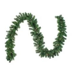 Northlight Pre-Lit Battery Operated Canadian Pine Artificial Christmas Garland - 9' X 10" - LED Multi Lights -Christmas Decorations Shop northlight20v15825 04 98430.1599787103