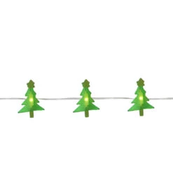 Northlight 20-Count Warm White LED Christmas Tree Fairy Lights - 6ft, Silver Copper Wire