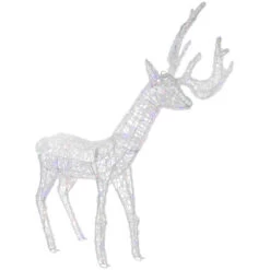 Northlight LED Color Changing Commercial Grade Acrylic Reindeer Outdoor Christmas Decoration - 46.5" -Christmas Decorations Shop northlight a94007 2 82300.1672391784