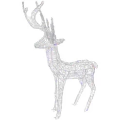 Northlight LED Color Changing Commercial Grade Acrylic Reindeer Outdoor Christmas Decoration - 46.5" -Christmas Decorations Shop northlight a94007 3 92793.1701969860