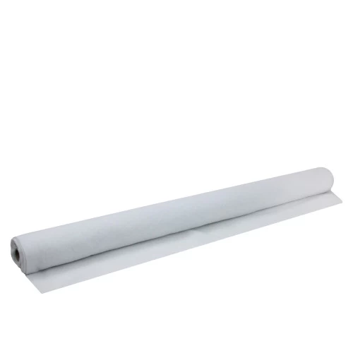 8' X 3' White Artificial Winter Powder Snow Christmas Blanket 4 8' X 3' White Artificial Winter Powder Snow Christmas Blanket - Image 2