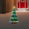 Northlight Lighted Christmas Tree Outdoor Yard Decoration - 50" - Green - Multi-Color LED -Christmas Decorations Shop northlight h95914 styled 44873.1727317580