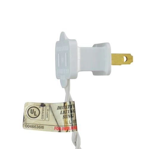 10-Count Frosted White G40 Globe Christmas Light Set - 9ft White Wire 4 10-Count Frosted White G40 Globe Christmas Light Set - 9ft White Wire - Image 2