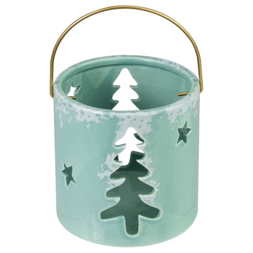 Northlight Pine Tree And Star Cutout Tea Light Christmas Candle Holder - 4.25" - Green 3 Northlight Pine Tree And Star Cutout Tea Light Christmas Candle Holder - 4.25" - Green