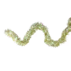 Northlight 12' Starburst Iridescent And Gold Artificial Christmas Tinsel Garland - Unlit