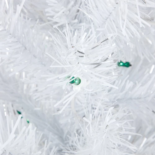 Northlight 3' Pre-Lit Medium White Pine Artificial Christmas Tree - Green Lights 5 Northlight 3' Pre-Lit Medium White Pine Artificial Christmas Tree - Green Lights - Image 4