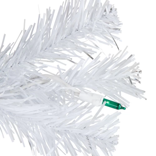 Northlight 3' Pre-Lit Medium White Pine Artificial Christmas Tree - Green Lights 3 Northlight 3' Pre-Lit Medium White Pine Artificial Christmas Tree - Green Lights - Image 2