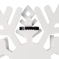 Northlight Snowflake Wooden Christmas Wall Decoration - 11.75" - White And Blue -Christmas Decorations Shop northlight nj97105 04 42638.1726539035