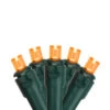 Northlight 50 Orange LED Wide Angle Christmas Lights - 16.25 Ft Green Wire -Christmas Decorations Shop northlight nl02564 1 58611.1665346758