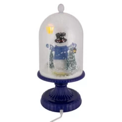 Northlight LED Lighted Snowing Musical Snowman In Cloche Christmas Decoration - 13.5" - Blue 9 Northlight LED Lighted Snowing Musical Snowman In Cloche Christmas Decoration - 13.5" - Blue -Christmas Decorations Shop northlight r92471 3 69313.1646182674