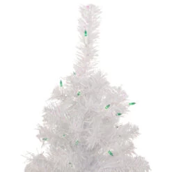 Northlight 2' Lighted Rockport White Pine Artificial Christmas Tree, Green Lights -Christmas Decorations Shop northlight sm92945 2 84700.1656092392