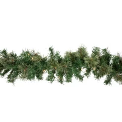 Northlight 9' X 10" Pre-Lit Oregon Cashmere Pine Artificial Christmas Garland, Clear Lights -Christmas Decorations Shop northlight sm93026 2 38162.1645663590