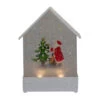 Northlight 8.25" White And Red House Shaped Christmas Snow Globe -Christmas Decorations Shop northlight sr91094 60262.1605061086