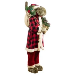 Northlight Moose Santa Claus Standing Christmas Figure - 48" 10 Northlight Moose Santa Claus Standing Christmas Figure - 48" -Christmas Decorations Shop northlight tj93870 2 46965.1680607689