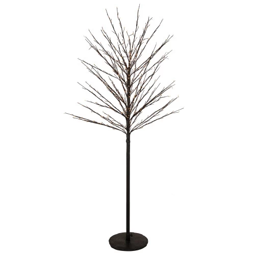 Northlight 5' Black LED Lighted Christmas Twig Tree - Warm White Lights 3 Northlight 5' Black LED Lighted Christmas Twig Tree - Warm White Lights