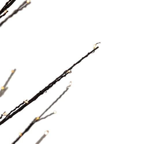 Northlight 5' Black LED Lighted Christmas Twig Tree - Warm White Lights 6 Northlight 5' Black LED Lighted Christmas Twig Tree - Warm White Lights - Image 4