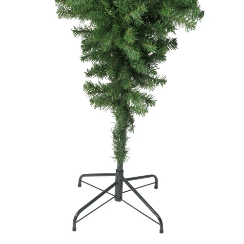 Northlight 5.5' X 36" Green Upside Down Spruce Medium Artificial Christmas Tree - Unlit 3 Northlight 5.5' X 36" Green Upside Down Spruce Medium Artificial Christmas Tree - Unlit - Image 2