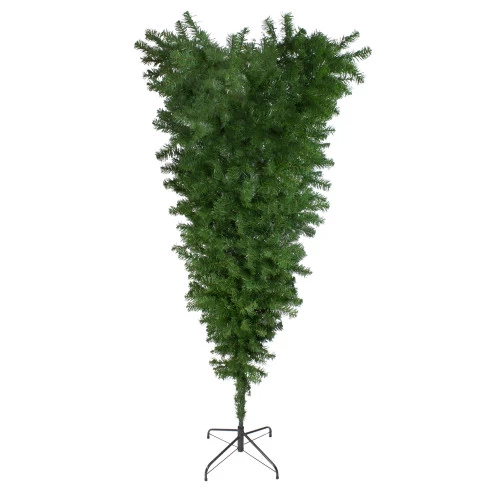 Northlight 5.5' X 36" Green Upside Down Spruce Medium Artificial Christmas Tree - Unlit 2 Northlight 5.5' X 36" Green Upside Down Spruce Medium Artificial Christmas Tree - Unlit