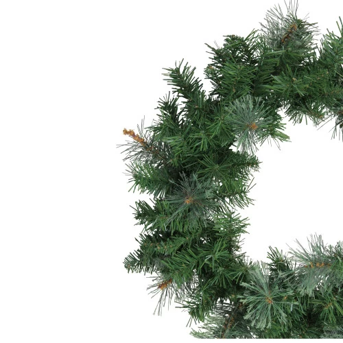 Northlight Mixed Cashmere Pine Artificial Christmas Wreath - 24-Inch, Unlit 5 Northlight Mixed Cashmere Pine Artificial Christmas Wreath - 24-Inch, Unlit - Image 3