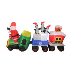 Northlight Lighted Santa And Penguins On Train Outdoor Christmas Inflatable - 6.5' 6 Northlight Lighted Santa And Penguins On Train Outdoor Christmas Inflatable - 6.5' -Christmas Decorations Shop northlight zg15627 2 13459.1588415667