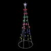 Northlight Lighted Show Cone Christmas Tree Outdoor Decoration - 6' - Multicolor