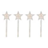 Northlight 4ct Lighted Star Christmas Pathway Marker With Lawn Stakes White Wire - Clear Lights -Christmas Decorations Shop northlight zg27640 45806.1588415299