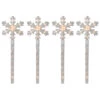 Northlight 4ct Snowflakes Christmas Pathway Marker With Lawn Stakes - Clear Lights -Christmas Decorations Shop northlight zg27641 1 51134.1588415297