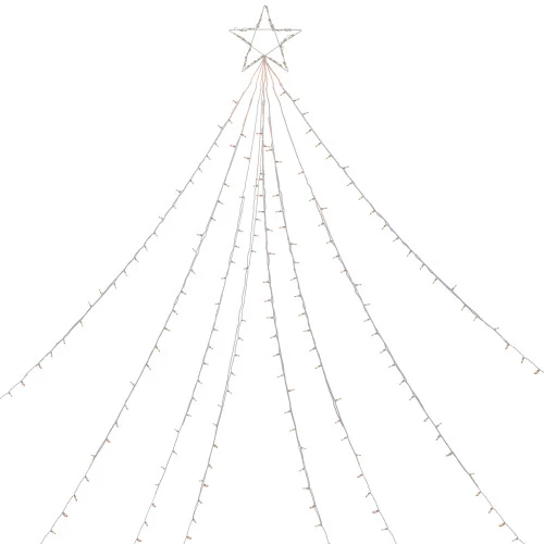 Northlight Lighted Christmas Tree Display Outdoor Decoration - 12' - Clear Lights 3 Northlight Lighted Christmas Tree Display Outdoor Decoration - 12' - Clear Lights