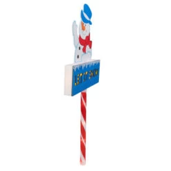 Northlight 28.5" Lighted Snowman 'LET IT SNOW' Christmas Lawn Stake - Clear Lights -Christmas Decorations Shop nothlight zg27649 2 80932.1588415299