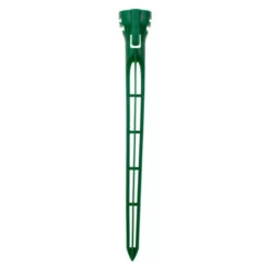Northlight Set Of 20 Green 2-in-1 Christmas Decorations Tie Down And Light Stakes - 7.5 Inch